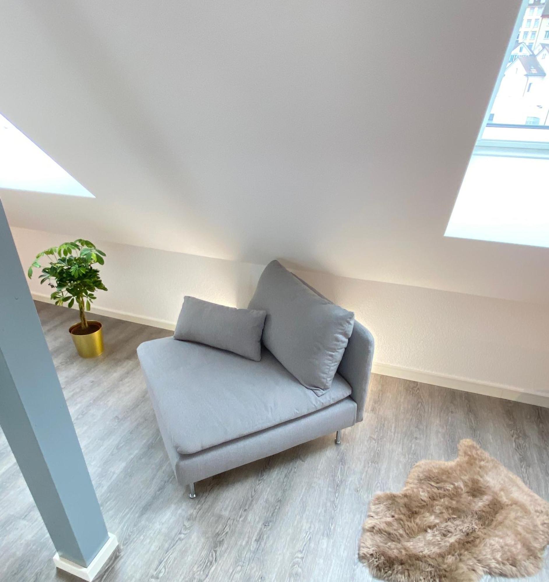 Ruhige, Neue Dachwohnung An Altstadt, Naehe Messe Sankt Gallen Eksteriør billede